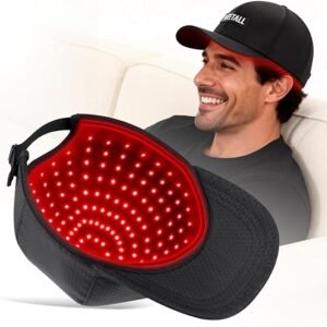 CAYAMA Red Light Hair Growth Cap for Men & Women, Red Light Therapy Cap